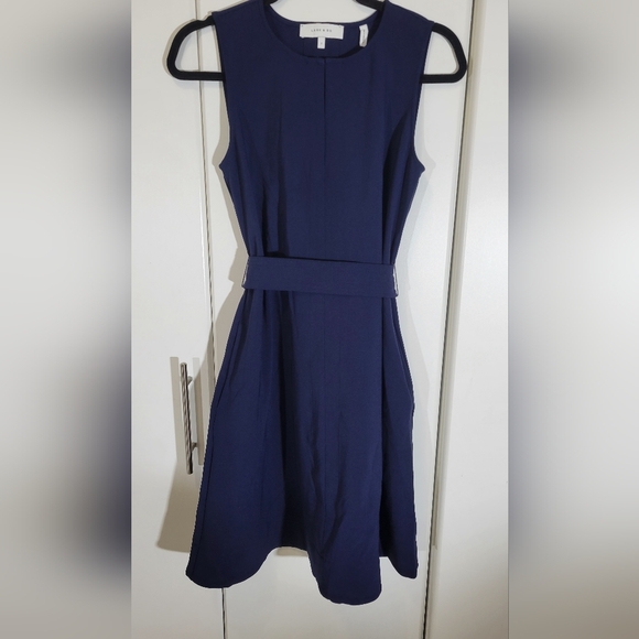 Lark & Ro Dresses & Skirts - Lark & Ro Navy Sleeveless A Line Dress Size 2